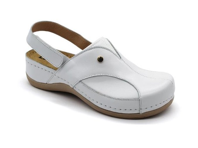 kožené zdravotní obuv sandály na halluxy leons comforta 913 bílá.jpg.750x480 q90 crop