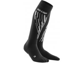 1280x1280 Ski Thermo Socks black anthracite