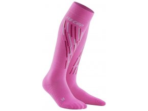 1280x1280 Ski Thermo Socks pink flashpink