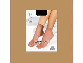 Lady socks beige web