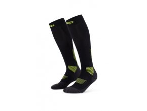 core run socks tall 5 0 black lime wp70lr wp80lr front 2 white 4to5