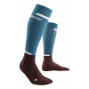 the run socks petrol darkred wp209r wp309r front