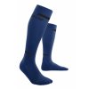 the run socks tall blue wp205r wp305r front