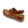 kožené zdravotní obuv sandály na halluxy leons comforta 913 hnědá 2.jpg.750x480 q90 crop