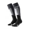 thermo socks skiing tall black grey wp70v6 wp80v6 front