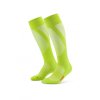 pro run ultralight socks tall lime wp70lp wp80lp front 2 white 4to5