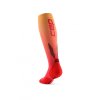 core run edt gradient socks tall 5 0 red marigold fade wp70ng wp80ng back white 4to5