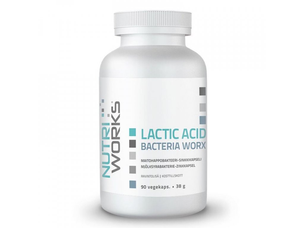 Lactic Acid Bacteria Worx 90 kapslí