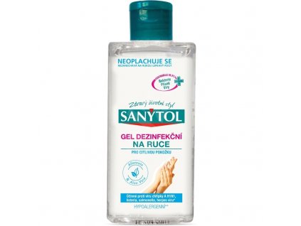 SANYTOL Dezinfekční gel na ruce pro citlivou pokožku 75 ml