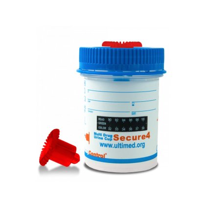 SECURE 4 MULTI DRUG CONTROL URINE CUP