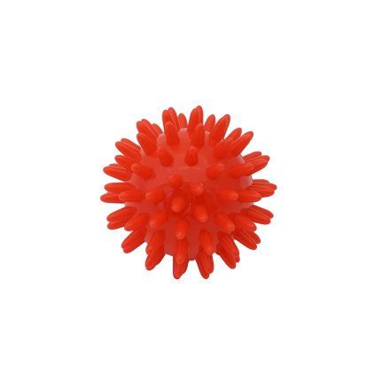 Kine-MAX Pro-Hedgehog Massage Ball - masážní míček ježek 6cm - červený