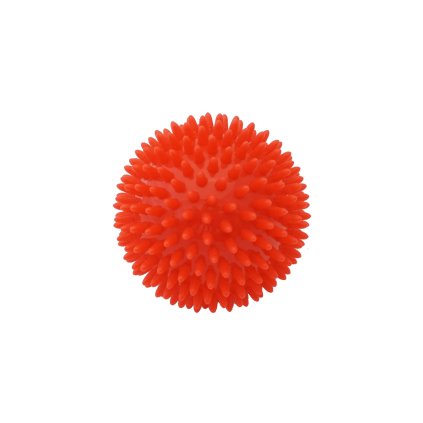 Kine-MAX Pro-Hedgehog Massage Ball - masážní míček ježek 9cm - červený