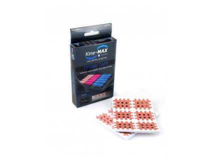 Kine-MAX Cross Tape - křížový tejp 36x28mm vel. M (120 ks) - tělový