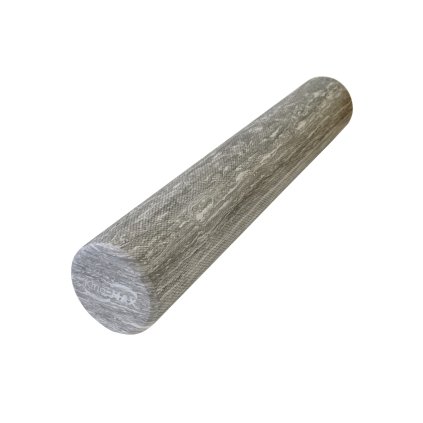 Kine-MAX Professional Massage Foam Roller - masážní válec Eva Foam 90cm - šedý