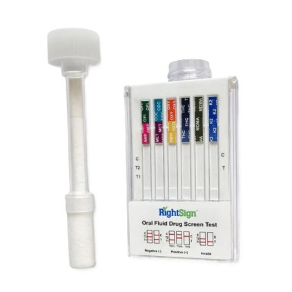 Drogový test RightSign, 9 PARAMETRŮ ze slin 1ks