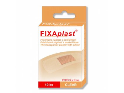 FIXAplast průhledná náplast 10ks