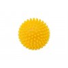Kine-MAX Pro-Hedgehog Massage Ball - masážní míček ježek 9cm - žlutý