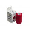 Kine-MAX Cohesive Elastic Bandage - Elastické samofixační obinadlo (kohezivní) 10cm x 4,5m - červené