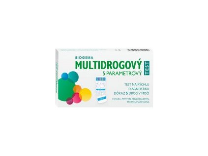 Multidrogový TEST z moču 5 parametrov