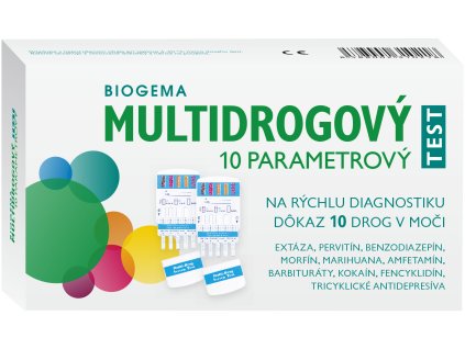 Multidrogový test z moču 10 parametrov