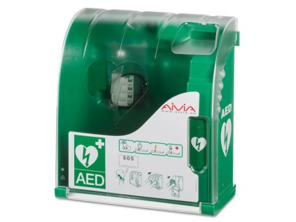 AED skrinka na defibrilátor AIVIA 100 s alarmom