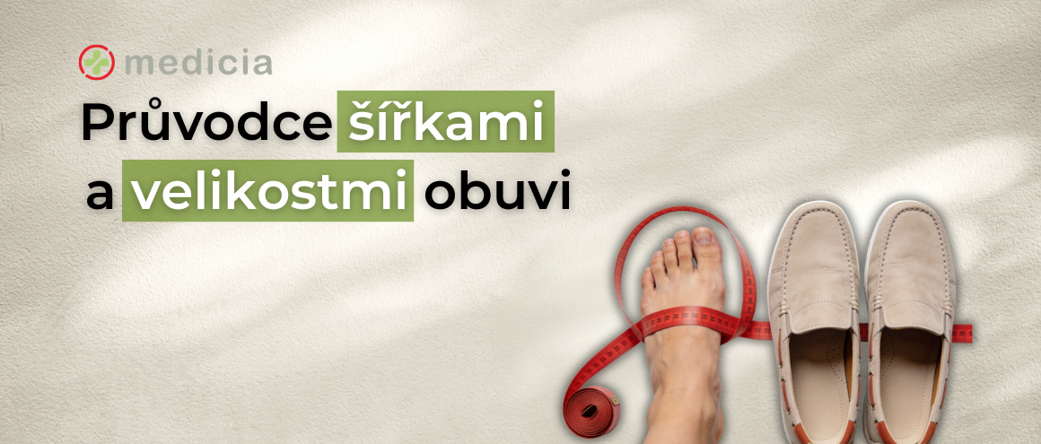 PRŮVODCE ŠÍŘKAMI A VELIKOSTMI OBUVI