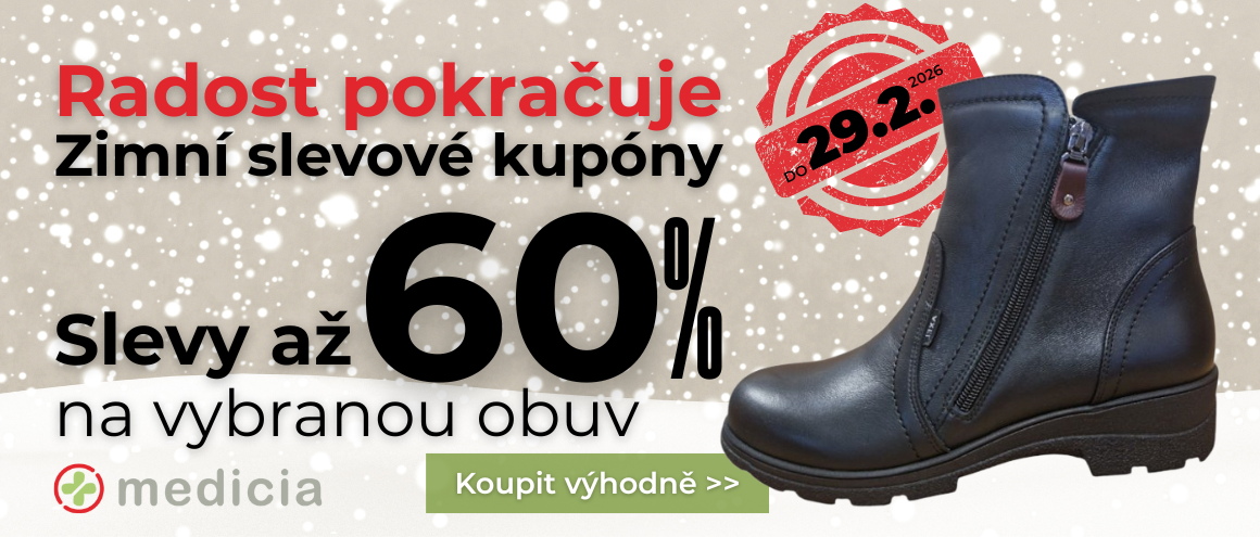 RADOST POKRAČUJE - ZIMNÍ KUPÓNY ❄️👟