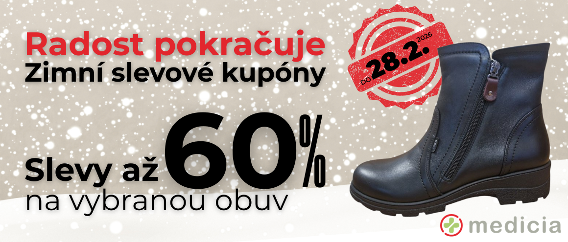 RADOST POKRAČUJE - ZIMNÍ KUPÓNY ❄️👟