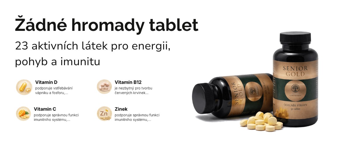 Senior Gold - multivitamínový komplex