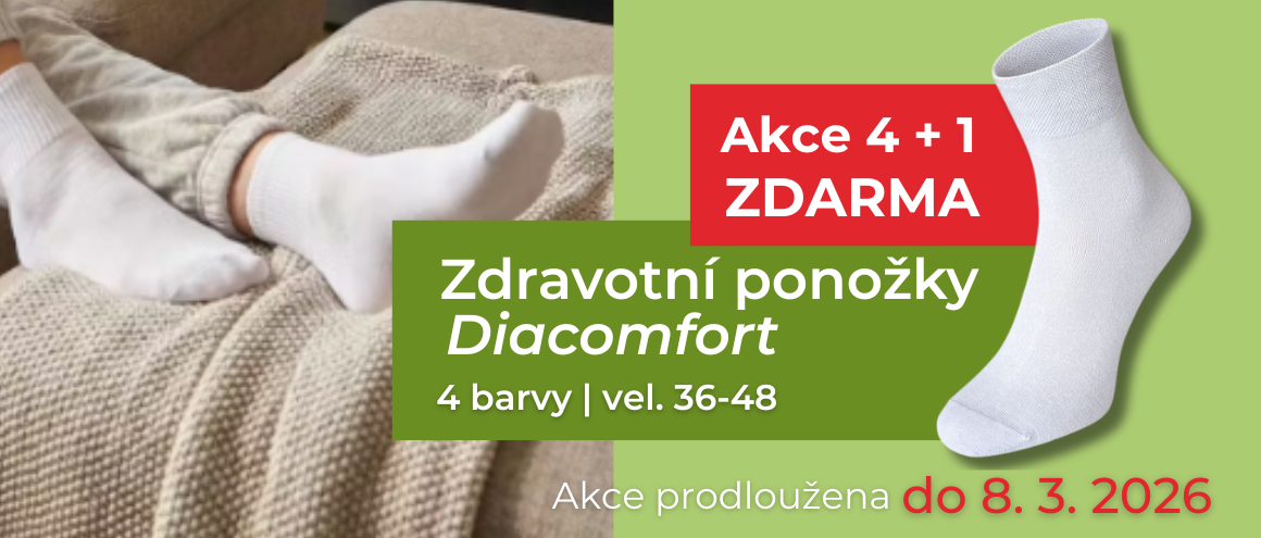 Ponožky Diacomfort 4+1 zdarma