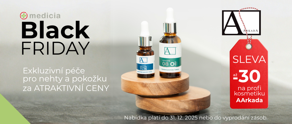 Medicia Black Friday Slevy až 30% na kosmetiku AArkada