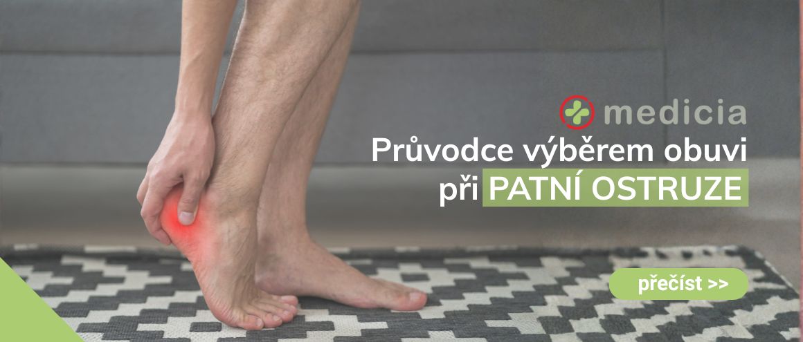 Průvodce výběrem obuvi při patní ostruze