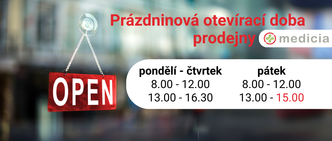 Prázdninová otevírací doba