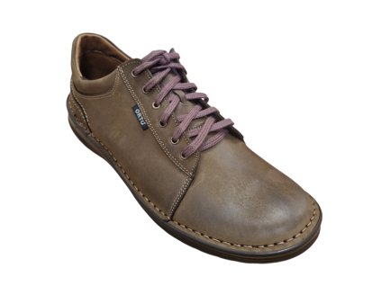Pánské polobotky ORTO plus 185Z-11 hnědé (Velikost 46 (11))