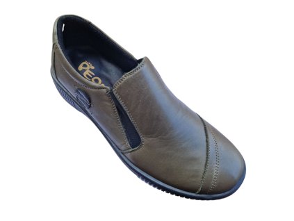 Dámské polobotky Peon HB/0989-9 zeleno-šedé vel.37 (Velikost 41)