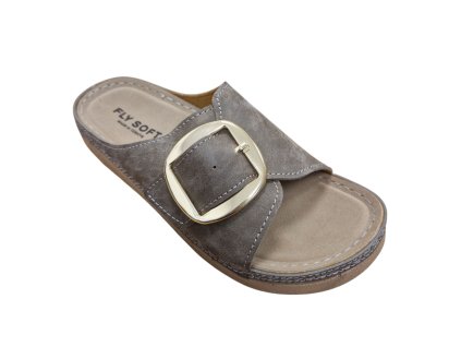 Dámské pantofle Fly Soft 1012 17 hnědé