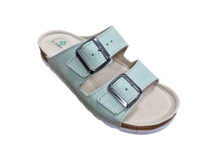 Dámské pantofle Santé N/211/1/O97/SP Světle zelená