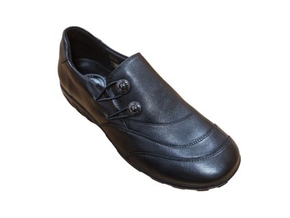 Dámské polobotky Comfort P-9813S černé (Velikost 39)