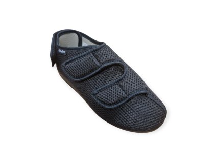 Pánské papuče celorozepínací OrtoMed MJ/6052 černé (Velikost 46 (11))
