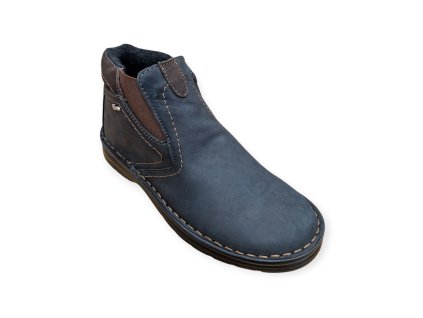 Pánské kotníkové boty Peon PP/361-18 černo-hnědé