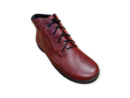 Dámské kotníkové boty Orto Plus S 1475-008 vínové (Velikost 41)
