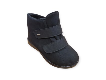 Kotníkové boty na široké nohy Varomed 60972/60 černé