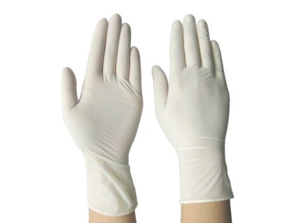 rukaviceSterilní chirurgické rukavice - latex 10 ks