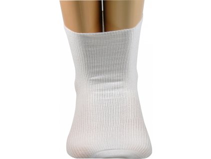 Ponožky pro diabetiky EXTRA široké bílé