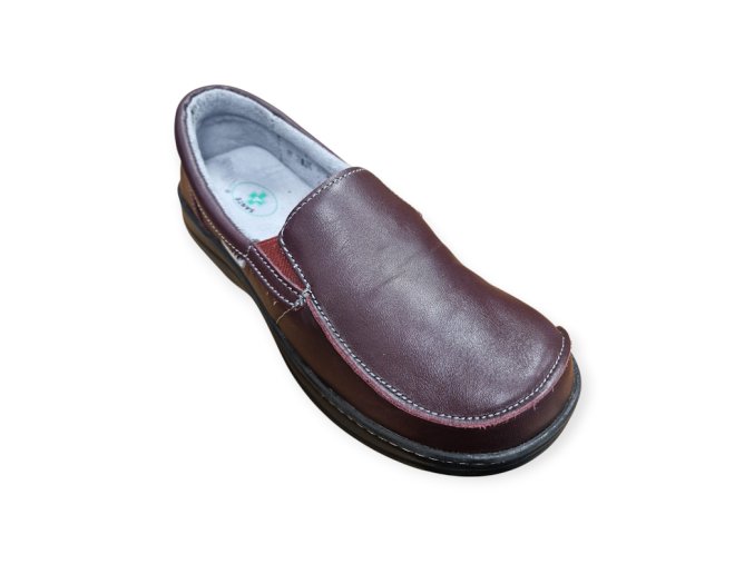 Dámská vycházková obuv Santé 224/2L/31 vínová