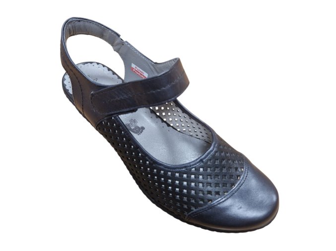 Dámské sandály Axel comfort 2415 marine černé | vel. 41
