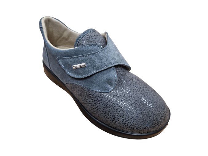 Polobotky pro široké nohy Varomed Teneriffa 60815/61 šedé