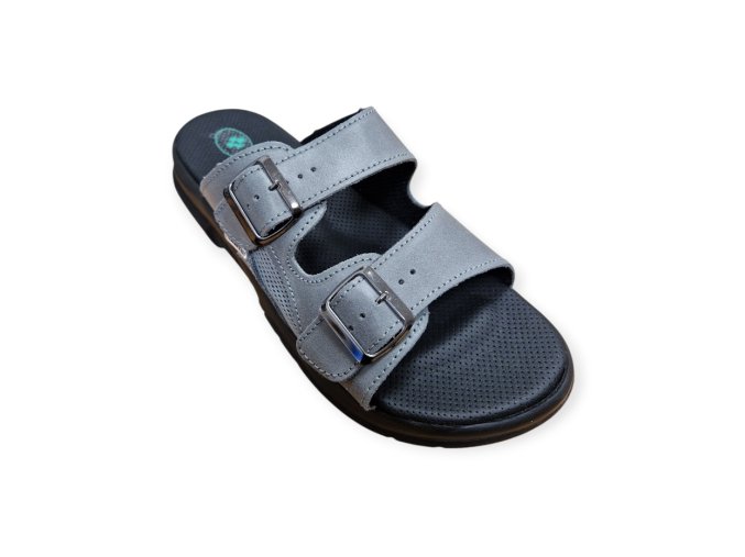 Pánské pantofle Santé  N/517/32S/90/CP Antracit