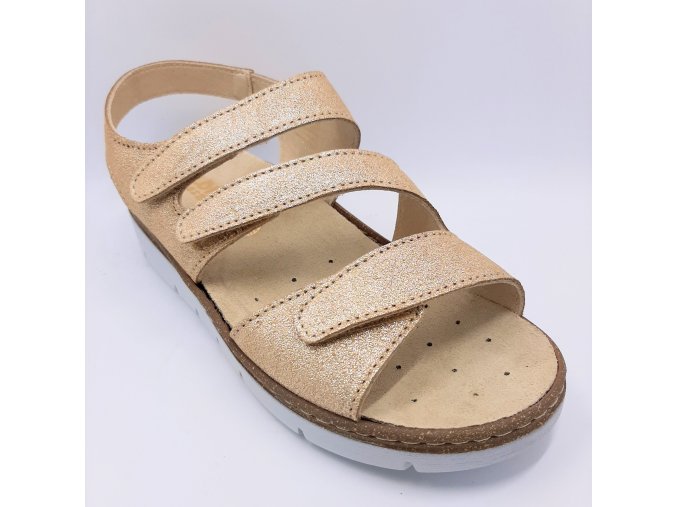 Dámské sandály Florett Kira 10211/48 zlaté