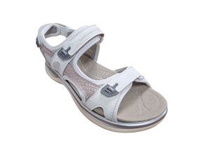 Dámské sandály Comfort 9051-1WP bílé | vel.41
